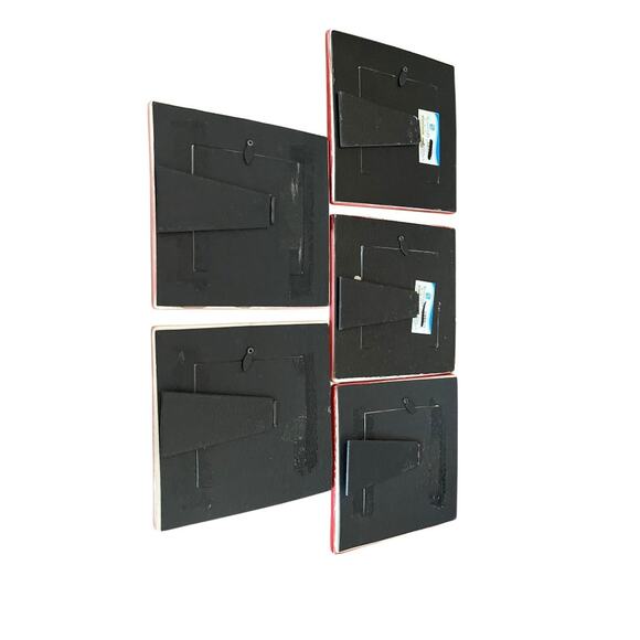 Set of 6 Picture Photo Frames 6" x 6" Tradewinds Bay Botanicals - Picture 7 of 10